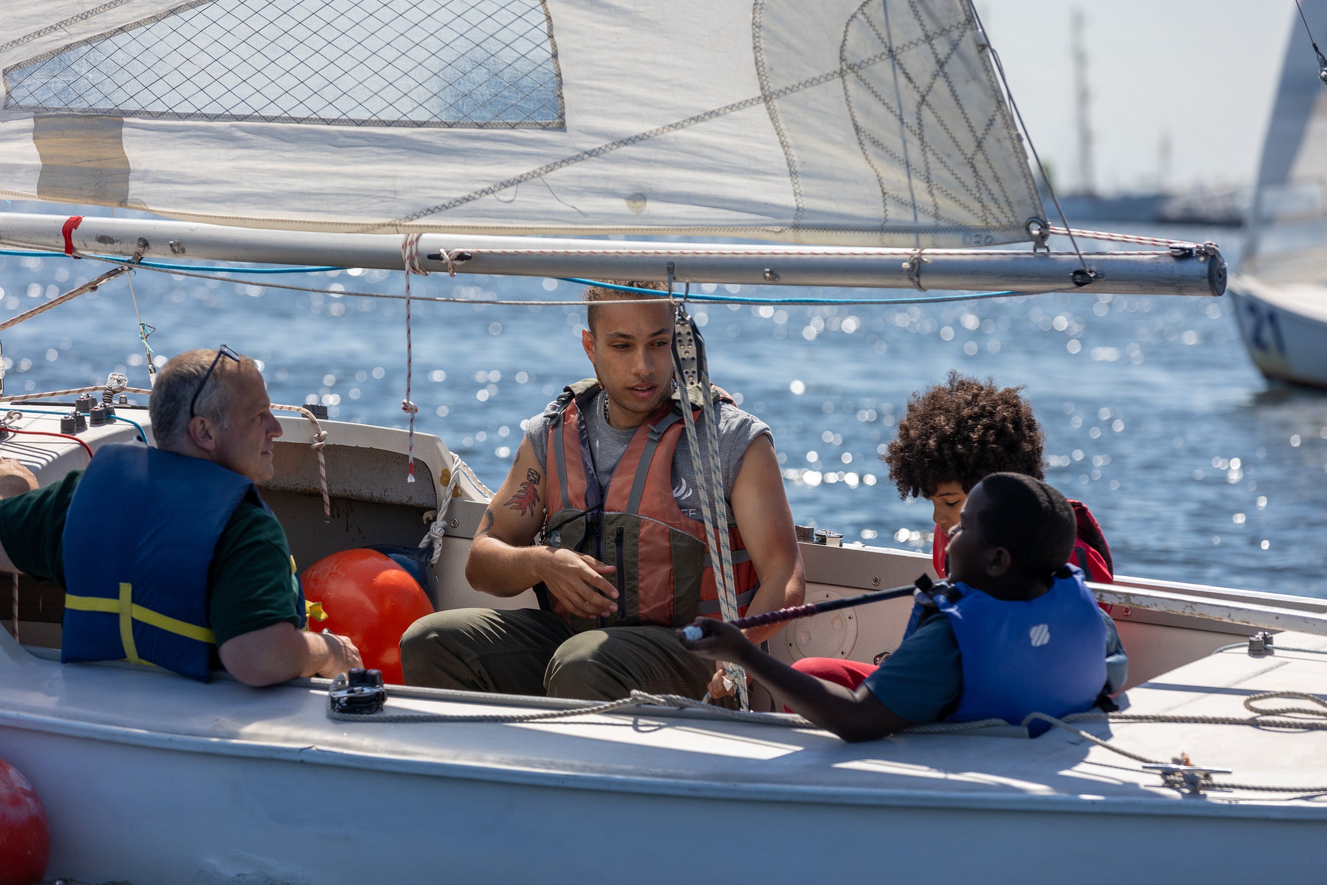 Courageous sailing, teachers, kids sailing