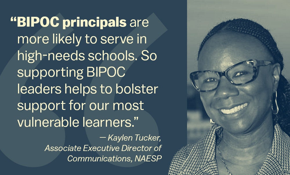 Kaylen Tucker, NAESP’s associate executive director of communications